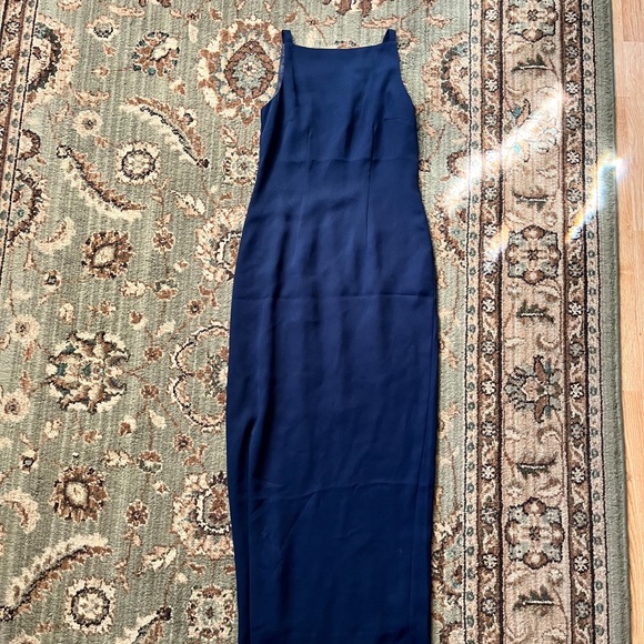 Gorgeous 90s maxi formal dress - Picture 2 of 4